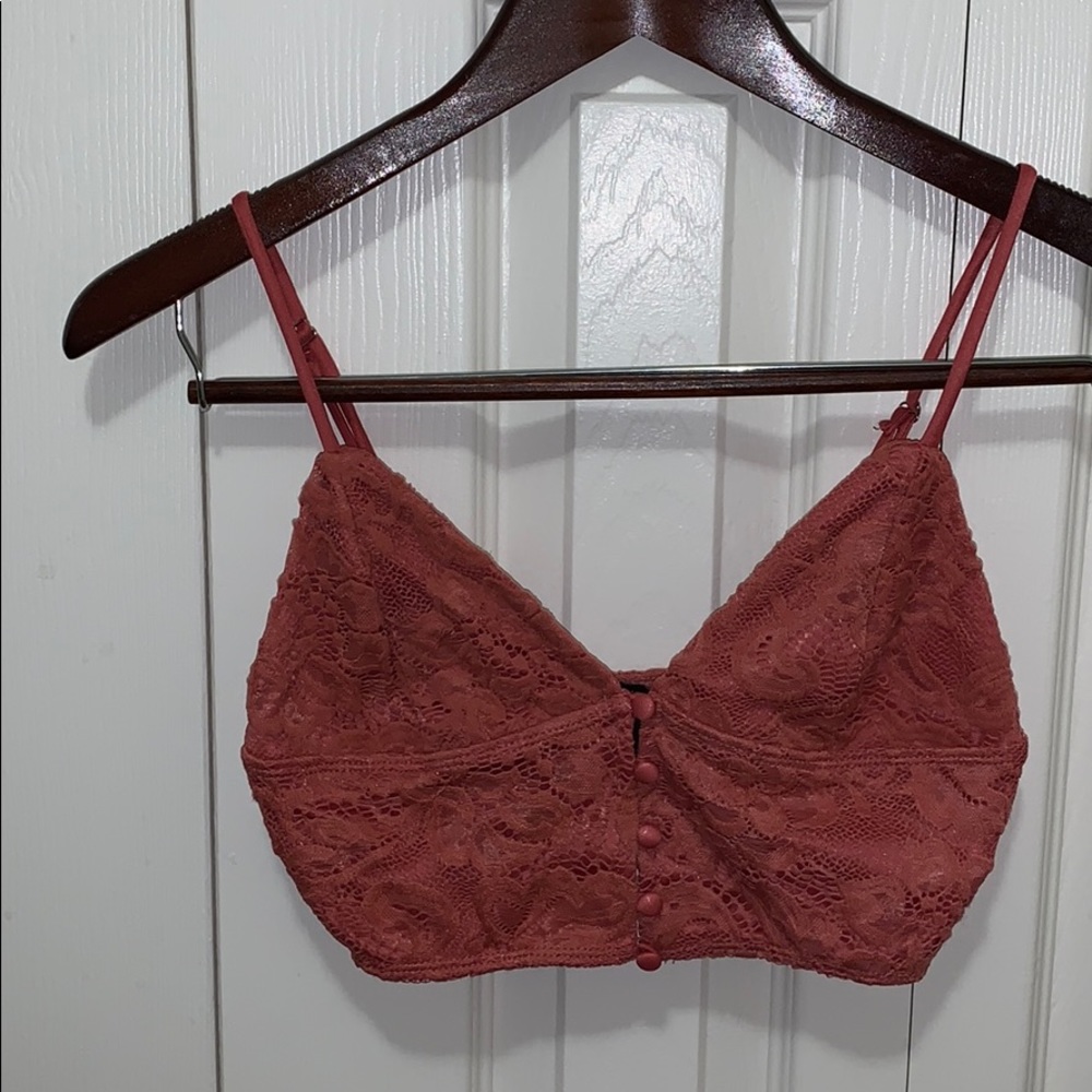 Forever21 Lace Cropped Cami